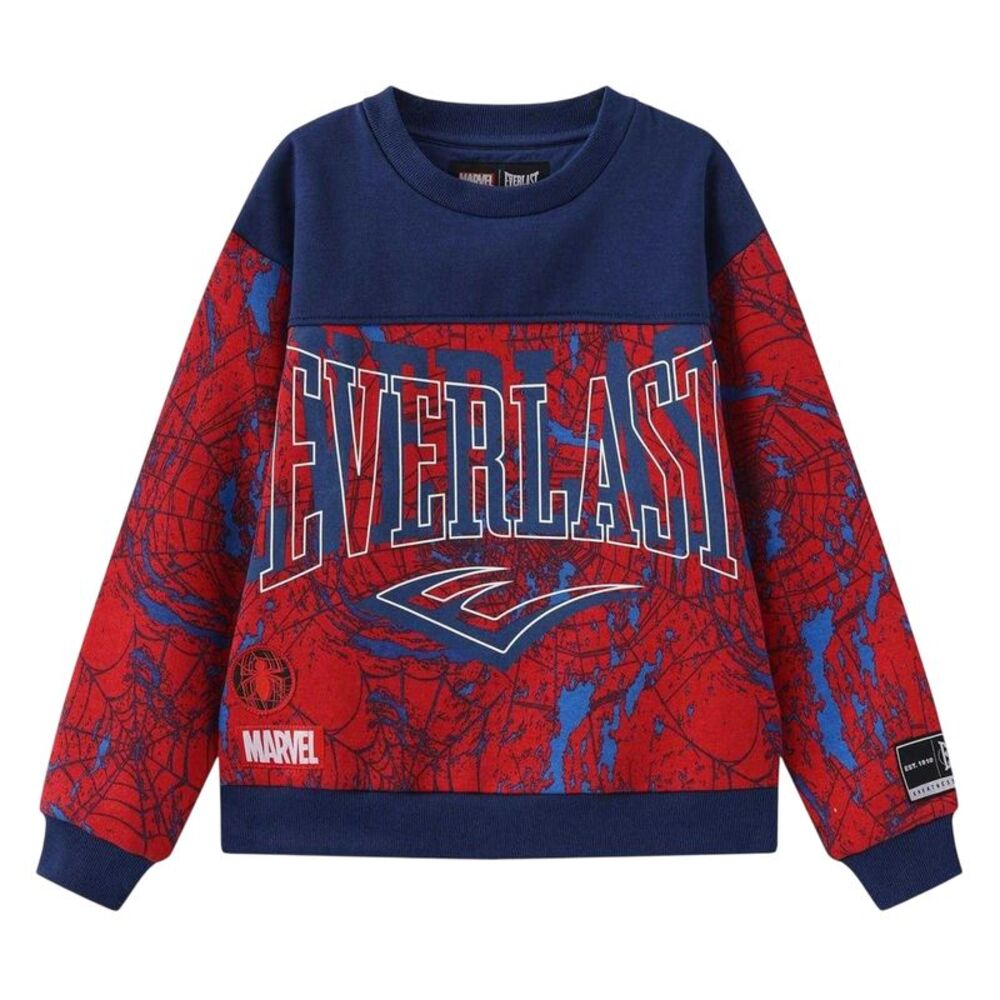 Everlast Boys Spider-Man Cotton Sweatshirt / Red